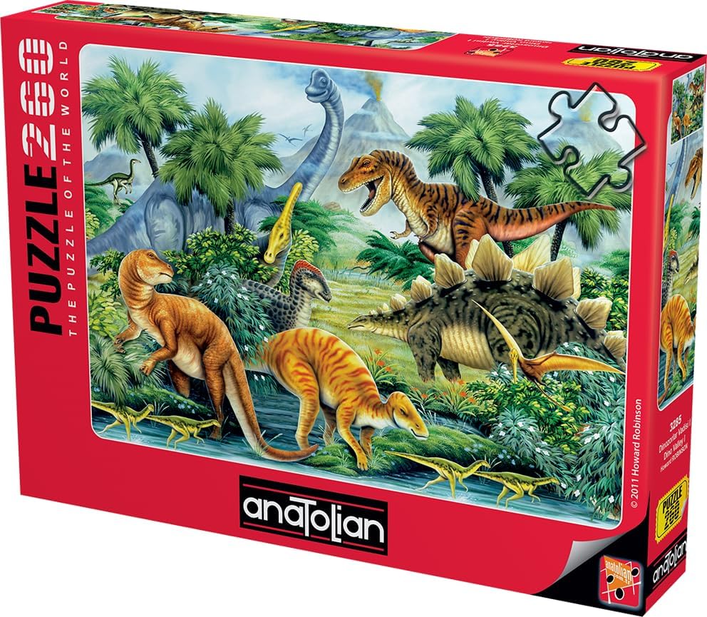 Alternative view of Puzzle - Dinozorlar Vadisi I / 260 Parça Puzzle, #3285