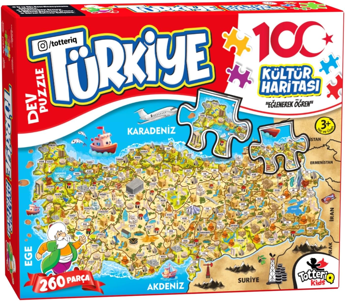 TÜRKİYE KÜLTÜR HARİTASI PUZZLE