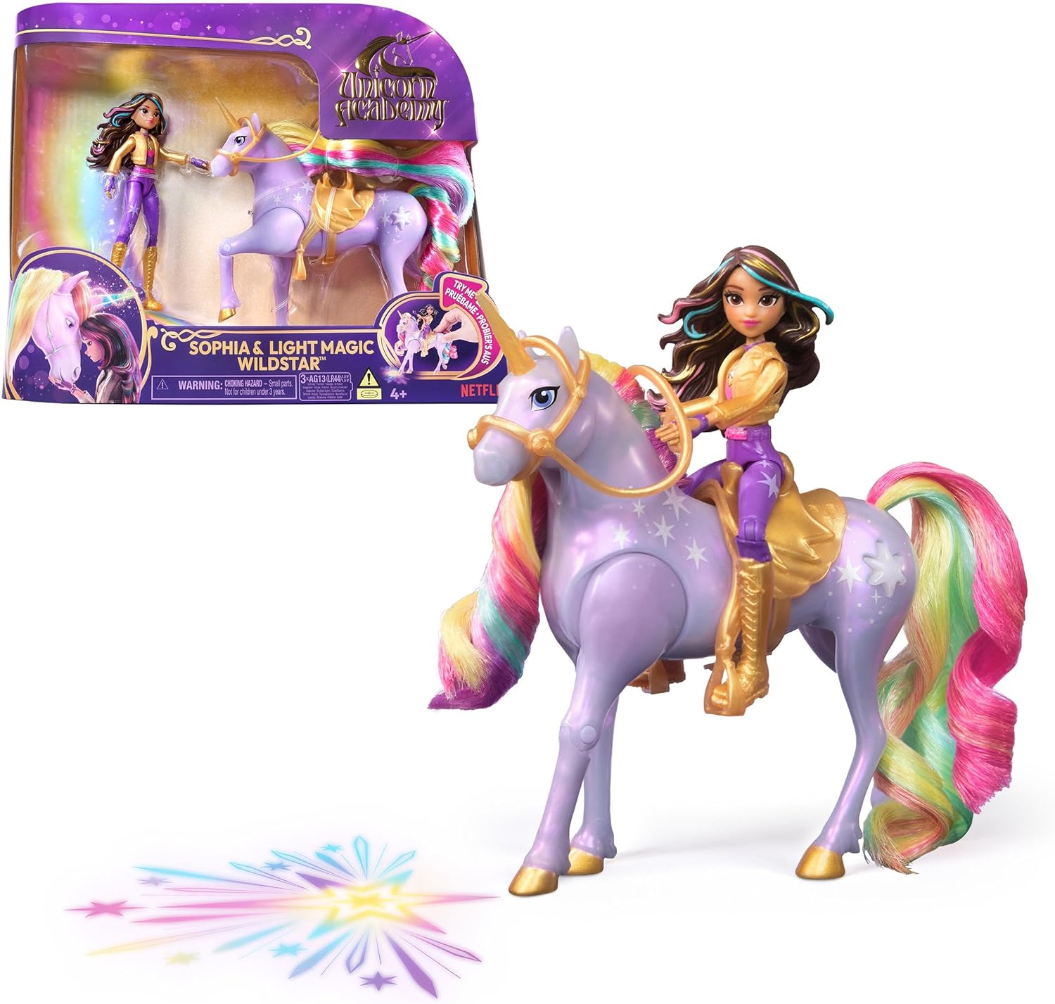 Unicorn Academy Unicorn Akademisi Küçük Bebek Sophia Ve Işikli Wildstar