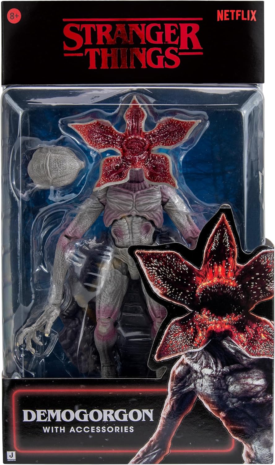 Alternative view of Stranger Things Demogorgon Upside Down Collector Figürü - Alternatif Baş ve Çevresel Teşhir Tabanı ile 15 cm Son Derece Detaylı Figür