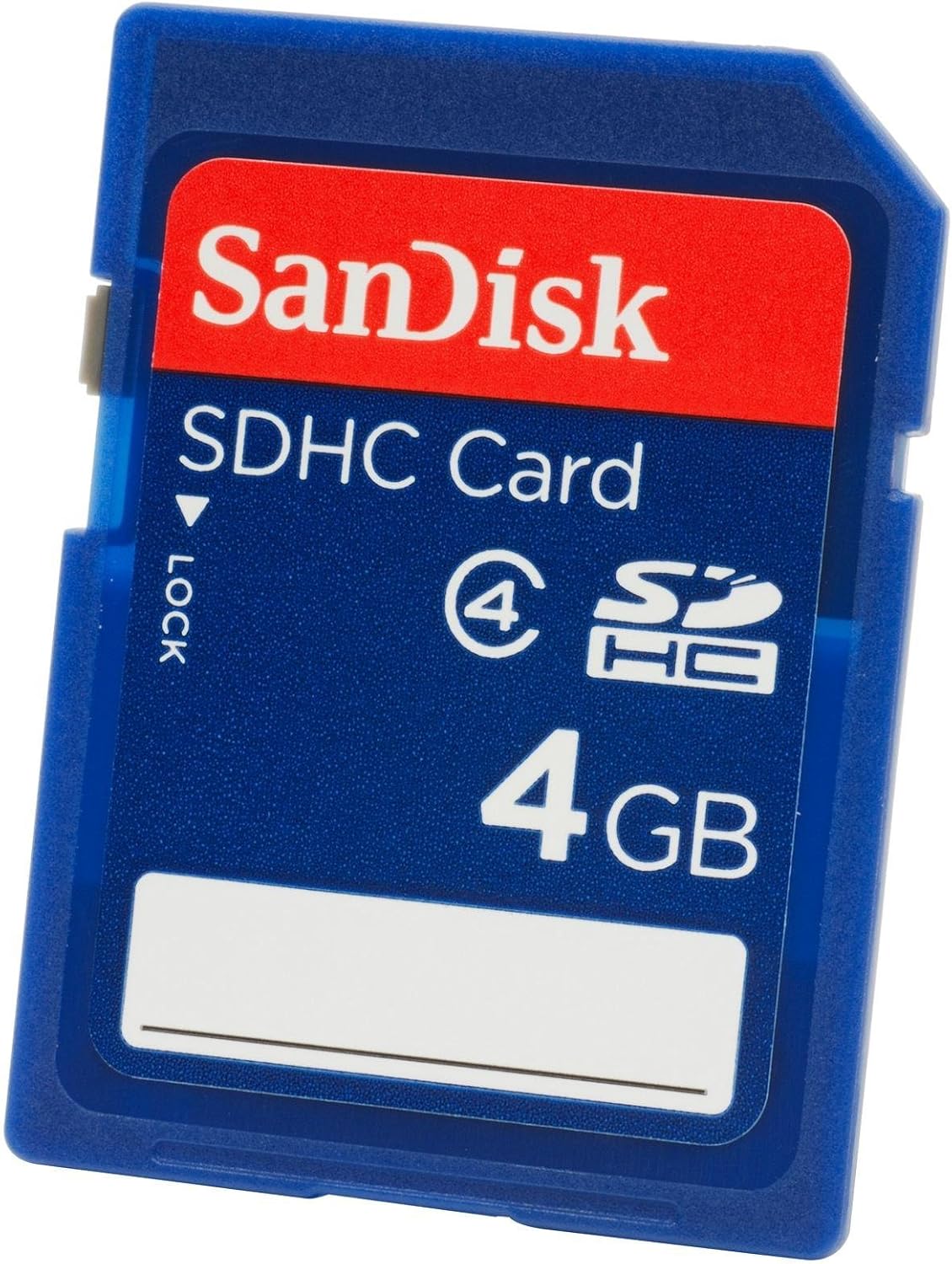 4GB Class 4 SDHC Flash Memory Card- SDSDB-004G-B35 (Label May Change)