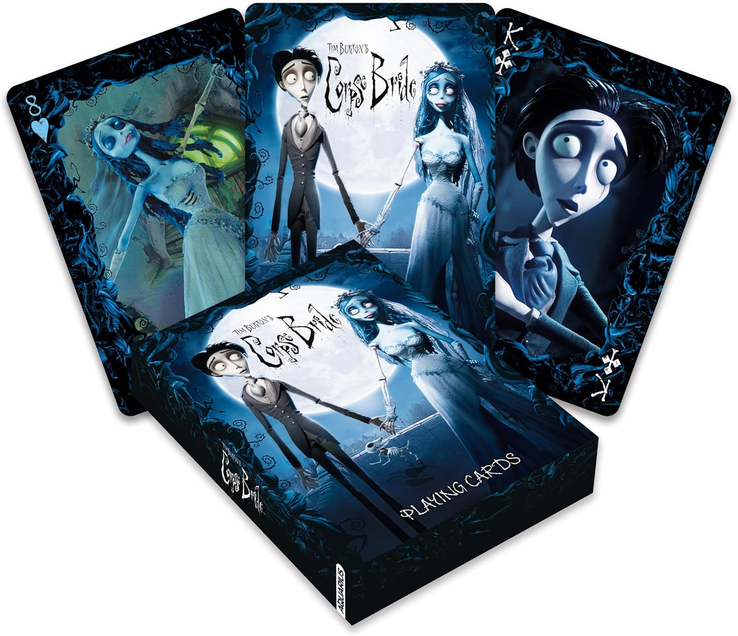 AQUARIUS Corpse Bride Oyun Kartları - En Sevdiğiniz Kart Oyunları için Corpse Bride Temalı Kart Destesi - Resmi Corpse Bride Ürünleri ve Koleksiyon Ürünleri - Görsel 2