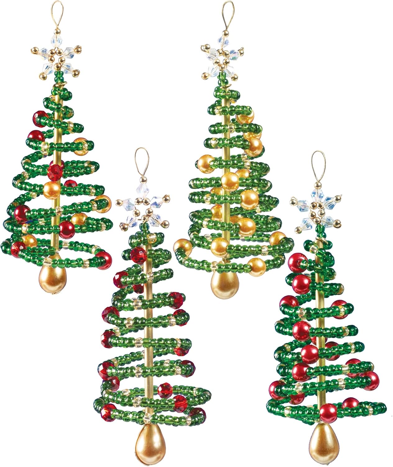 SOLID OAK Boncuklu Süs Kiti, Noel Ağacı 4 Yapar