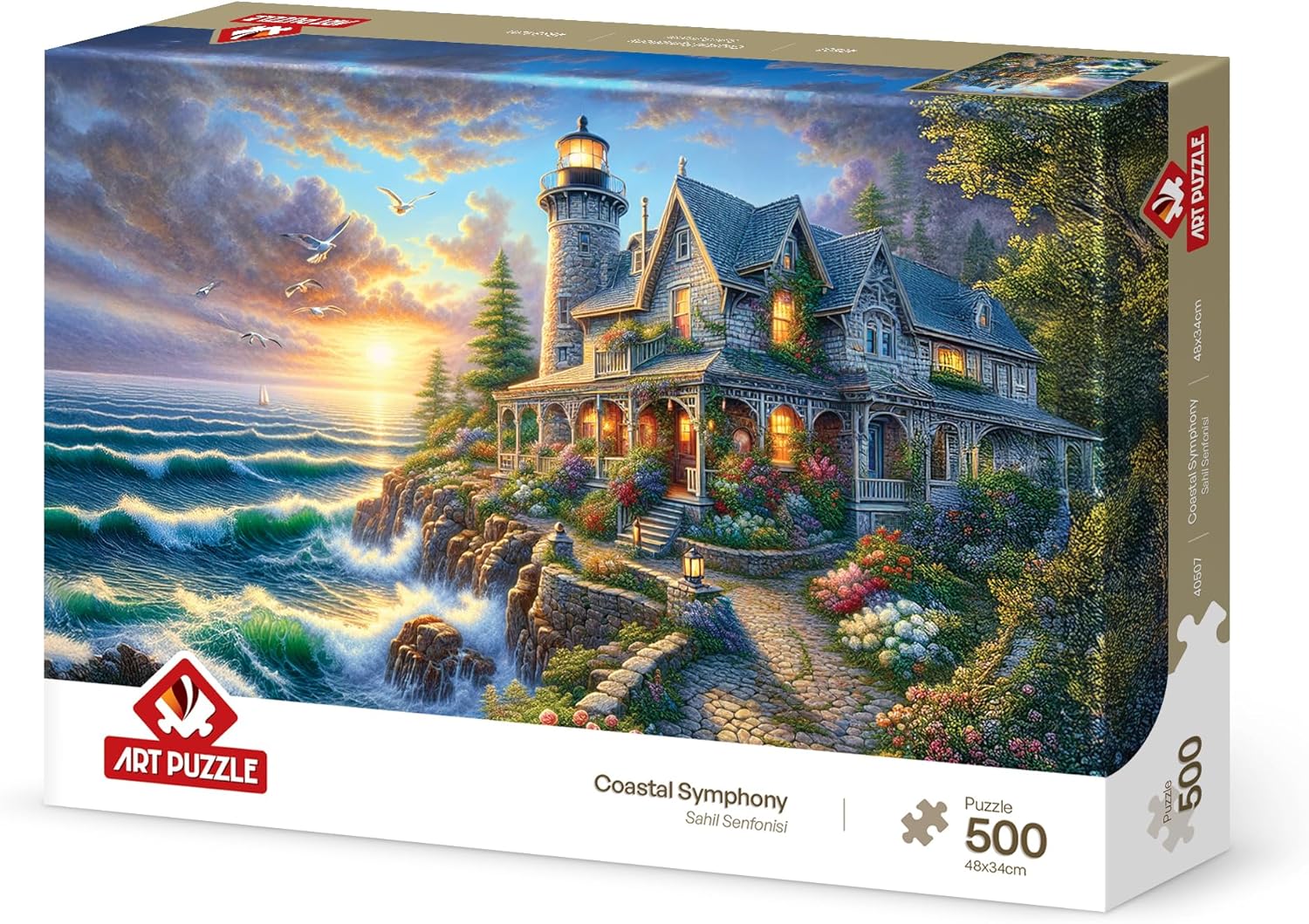 Sahil Senfonisi 500 Parça Puzzle
