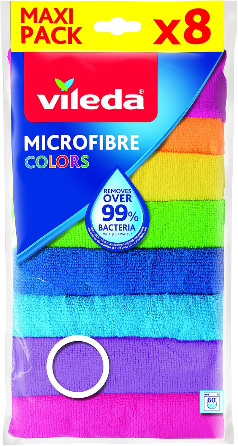 Alternative view of Mikrofiber Bez, Çok renkli, 8 Parça