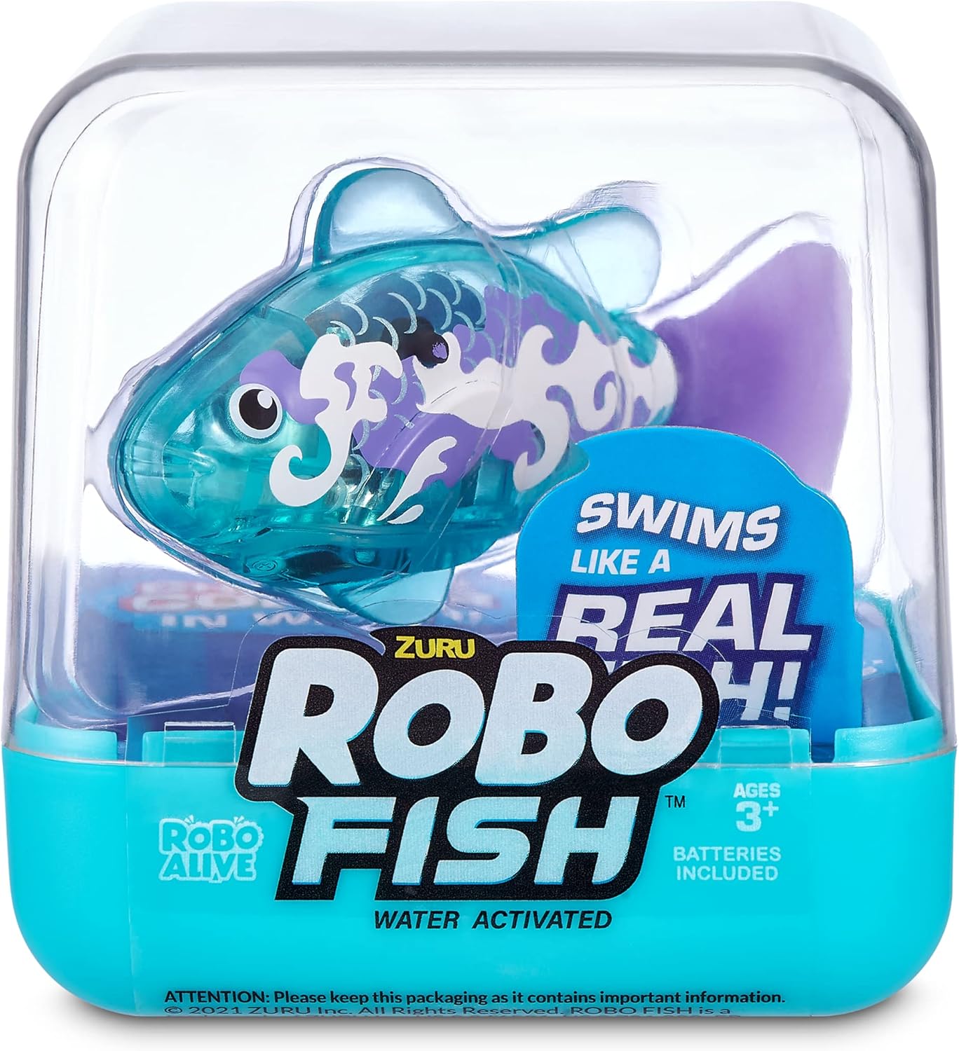 Alternative view of Robo Fish Serisi 2 Robotik Yüzme Balıkları Renk Değişimi ile ZURU