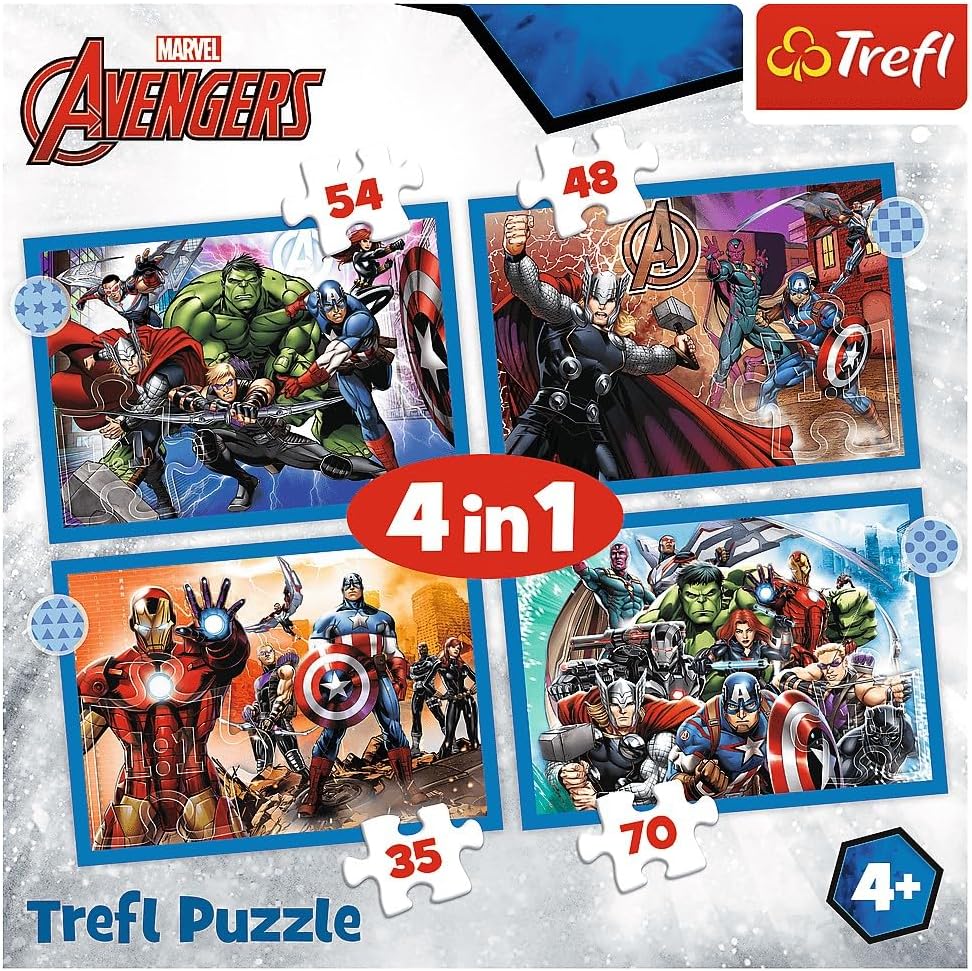 Alternative view of Puzzles - "4'ü 1 Arada" - Cesur Yenilmezler/ Yenilmezler