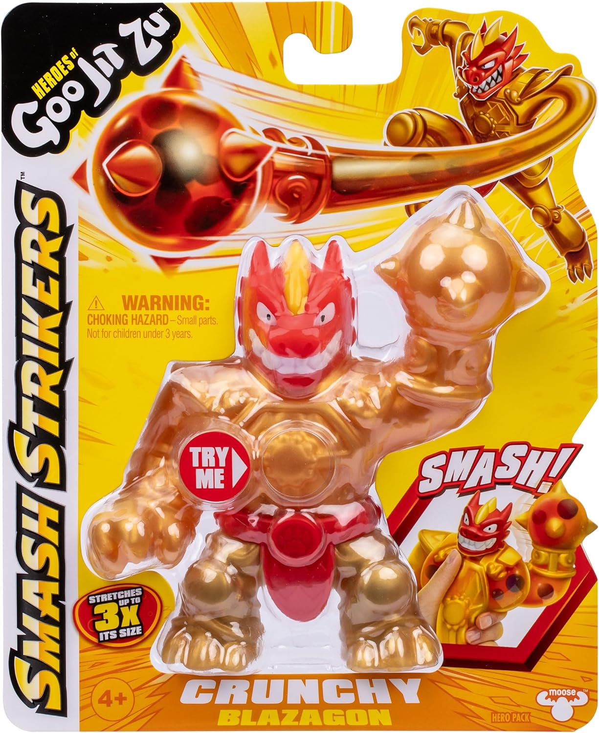 Alternative view of GIOCHI PREZIOSI GOO JIT ZU 42792 Hgjz Smash Strikers Tekli Figür Blazagon