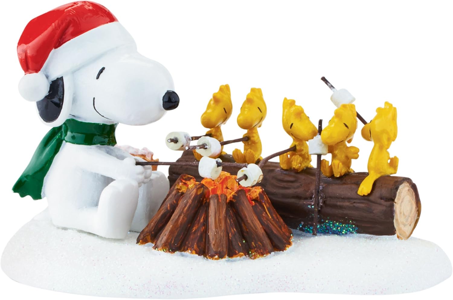 Department 56 Peanuts Village Kamp Ateşi Buddies Aksesuar Figür - Görsel 2