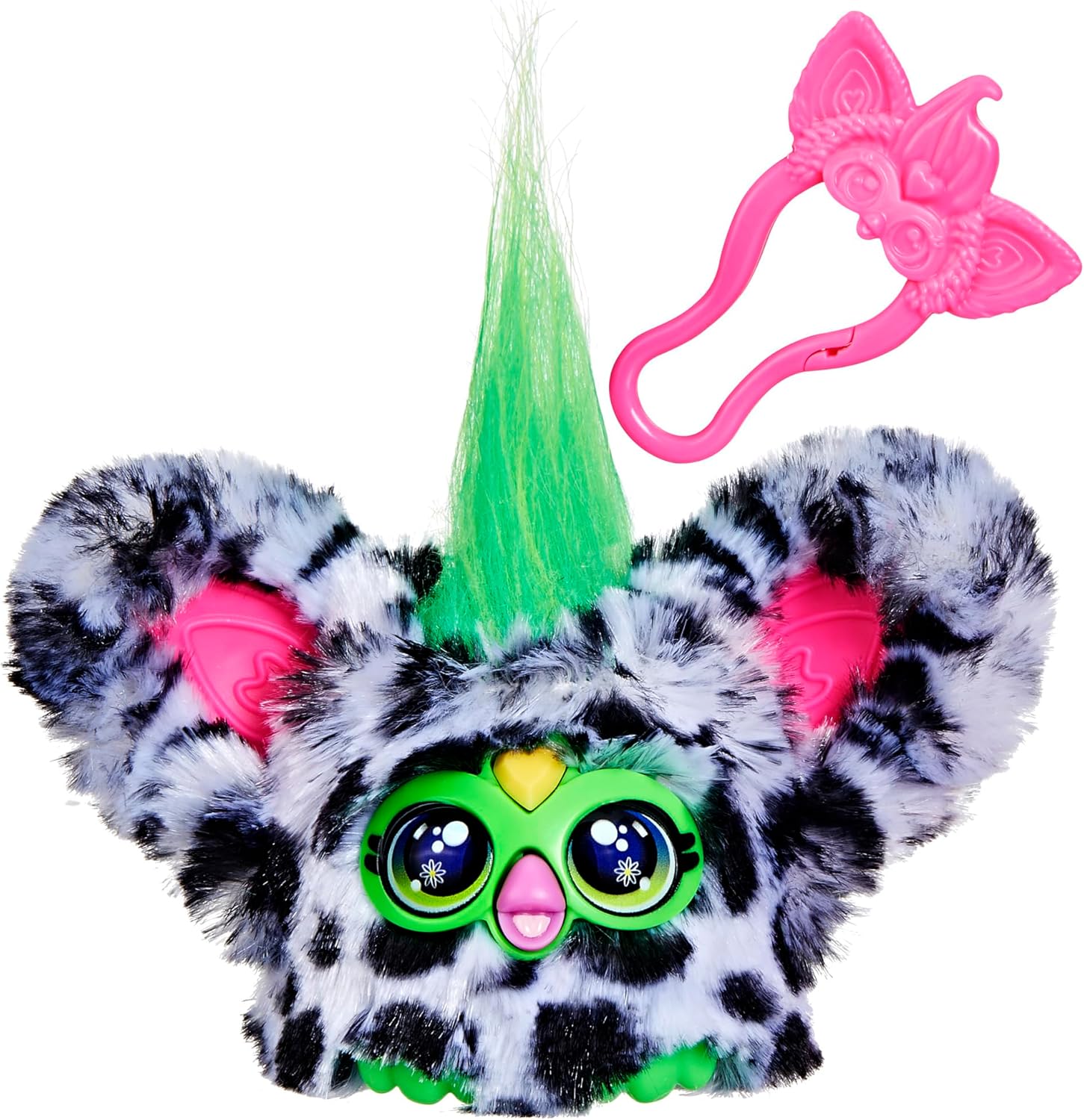 Alternative view of Furby Furblets Moo-Boo Mini Friend, Kızlar ve Erkekler için Elektronik Peluş Oyuncaklar, İnek, Siyah ve Beyaz, Mobilya Konuşuyor ve Müzik Çalar, Seri 5, Okula Dönüş Hediyeleri, 6 Yaş ve Üzeri