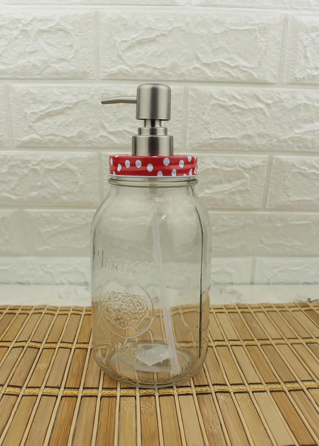 Alternative view of Büyük Boy Cam Sıvı Sabunluk 800ml