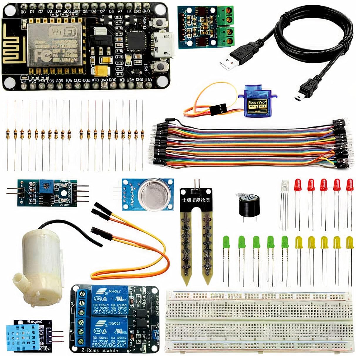 robotistan NodeMCU IOT Proje Geliştirme Seti - Arduino IDE ile Programlanabilir (E-Kitap Hediyeli)