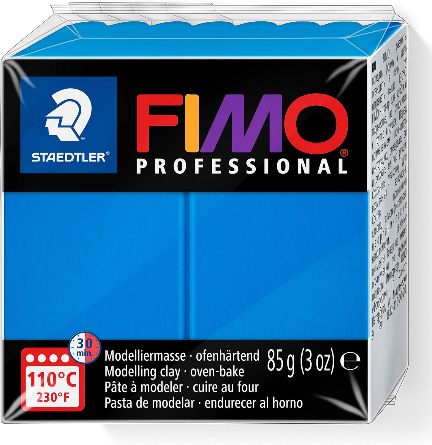 Fimo Professional Polimer Kil - Blue - 85g - Görsel 3