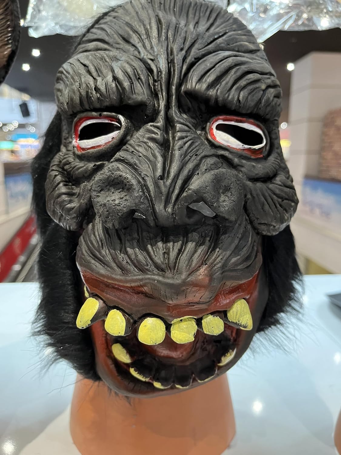 Alternative view of Halloween Maymun Maskesi, Korku Maskesi, Cadılar Bayramı Aksesuarları, Halloween Kostüm Aksesuarı, Şaka Oyunları ve Korku Maskeleri