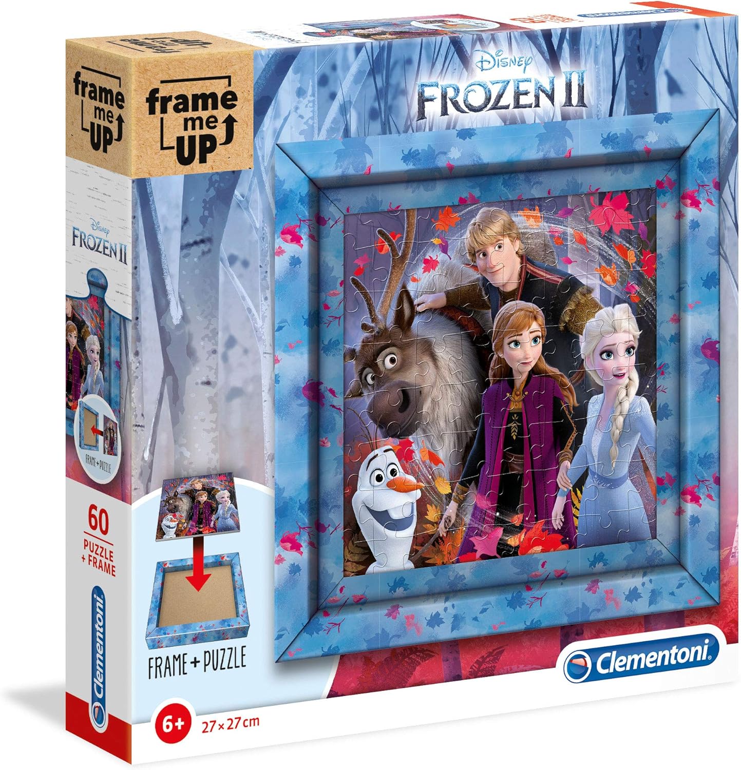 - 60 Parça Frame Me Up Puzzle - Frozen 2