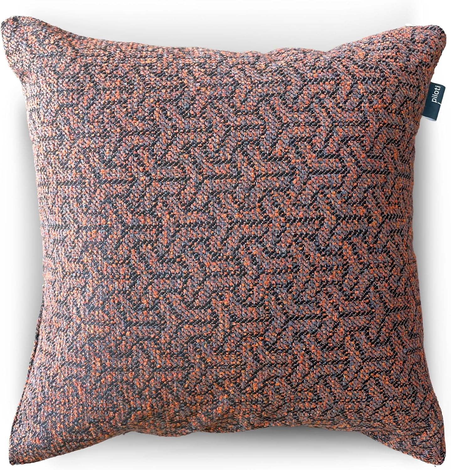 Reddish Delta Jakar Dokuma Dekoratif Kırlent/Yastık Kılıfı 45x45 cm,%100 Polyester, Contemporary Stil