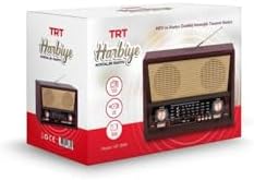 Trt Nostaljik Radyo Harbiye(Özel Trt Kutusunda, Pil Ve Güç Kablosu Dahildir)